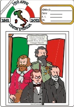 copertina 150 anni unità d'Italia colorata