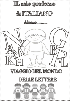 copertina quaderno di italiano